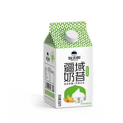 北京屋顶盒哈密瓜味奶昔