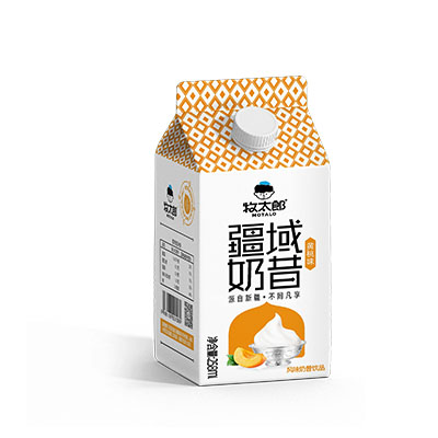 北京屋顶盒黄桃味奶昔