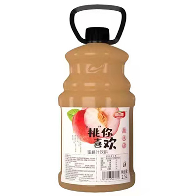 北京2.5L蜜桃汁饮料
